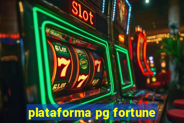 plataforma pg fortune